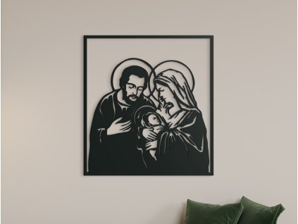 Ausgeschnittenes Bild HEILIGE FAMILIE