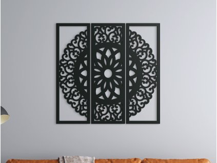 53259 3 teiliges holzmandala symmetrie