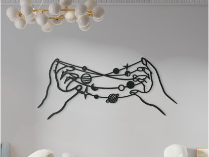 53346 holzsticker planeten in den handen