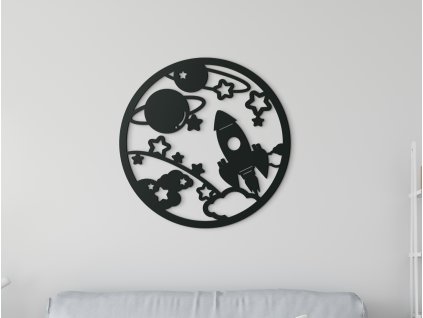 53748 kinderwandbild weltall odyssee