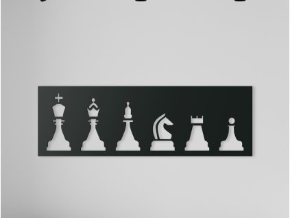 Holzbild für die Wand SCHACH
