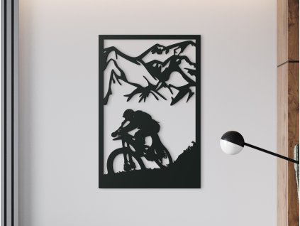 54078 holzbild mountainbiking