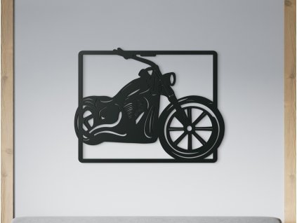 54117 holzbild fur die wand chopper