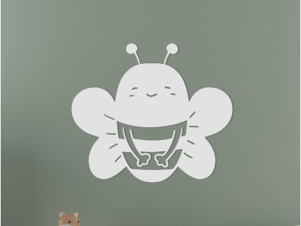 54885 wandsticker fur kinder kleine biene