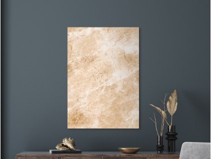 Mramorový obraz Zemité odlesky (Bildgröße A3, Farbe des Rahmens Ohne Rahmen, Oberflächenfinish Matt)