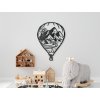Holzbild FLIEGENDER BALLON MIT NATUR