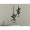 52674 holzsticker hangende blumen