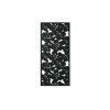 Holzbild HIBISKUS (Bildabmessungen 31 x 14,5 cm, Bildfarbe Grau)