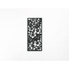 Holzbild HIBISKUS 2 (Bildabmessungen 31,5 x 13,5 cm, Bildfarbe Grau)