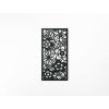 Wandbild BLUMENGARTEN (Bildabmessungen 31,5 x 15,5 cm, Bildfarbe Grau)