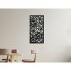 Wandbild BLUMENGARTEN (Bildabmessungen 31,5 x 15,5 cm, Bildfarbe Grau)