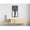 Holzbild BAUM (Bildabmessungen 31,5 x 16 cm, Bildfarbe Grau)