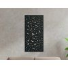 Holzbild KAFFEEBOHNEN (Bildabmessungen 31,5 x 16 cm, Bildfarbe Grau)