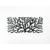 Wanddekoration BAUM (Bildabmessungen 58,5 x 133 cm, Bildfarbe Grau)