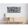 Wanddekoration BAUM (Bildabmessungen 58,5 x 133 cm, Bildfarbe Grau)