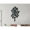 Holzsticker BAUM IM HERBST (Bildabmessungen 31,5 x 18 cm, Bildfarbe Grau)