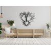 Wandbild BLICKE (Bildabmessungen 44,5 x 49 cm, Bildfarbe Grau)
