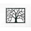 Ausgeschnittenes Bild VERZWEIGTER BAUM (Bildabmessungen 22,5 x 29,5 cm, Bildfarbe Grau)