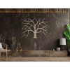 Moderne Wanddekoration BAUM (Bildabmessungen 44,5 x 59 cm, Bildfarbe Grau)