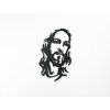 Holzsticker Jesus Christus (Bildabmessungen 31,5 x 19 cm, Bildfarbe Grau)