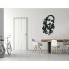 Holzsticker Jesus Christus (Bildabmessungen 31,5 x 19 cm, Bildfarbe Grau)