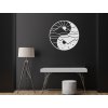 Runder Holzsticker YIN UND YANG