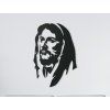 Holzsticker Jesus von Nazareth (Bildabmessungen 31,5 x 21,5 cm, Bildfarbe Grau)