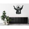 Wandsticker CHRISTUS (Bildabmessungen 79 x 89 cm, Bildfarbe Grau)
