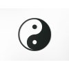 53160 2 runder sticker yin und yang