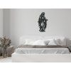 Wandsticker MARIA (Bildabmessungen 133 x 63,5 cm, Bildfarbe Grau)