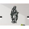 Wandsticker MARIA (Bildabmessungen 133 x 63,5 cm, Bildfarbe Grau)