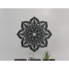 Holzmandala für die Wand BLUME