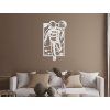 Wandbild ASTRONAUT (Bildabmessungen 31,5 x 18,5 cm, Bildfarbe Grau)
