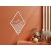 Holzsticker PAPIERSCHIFF (Bildabmessungen 31,5 x 20,5 cm, Bildfarbe Grau)