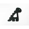 Sticker fürs Kinderzimmer DINOSAURIER (Bildabmessungen 22 x 22,5 cm, Bildfarbe Grau)