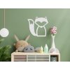 Holzdekoration fürs Kinderzimmer FUCHS