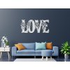 Holzaufschrift für die Wand LOVE