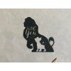 Kindersticker DER KÖNIG DER LÖWEN (Bildabmessungen 25,5 x 22,5 cm, Bildfarbe Grau)