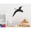 Kindersticker PTERODACTYL (Bildabmessungen 21,5 x 22,5 cm, Bildfarbe Grau)