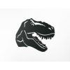 Kindersticker T-REX (Bildabmessungen 19,5 x 22,5 cm, Bildfarbe Grau)