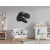 Kindersticker T-REX (Bildabmessungen 19,5 x 22,5 cm, Bildfarbe Grau)