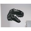 Kindersticker T-REX (Bildabmessungen 19,5 x 22,5 cm, Bildfarbe Grau)