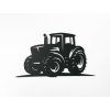 Holzsticker fürs Kinderzimmer TRAKTOR (Bildabmessungen 17,5 x 31,5 cm, Bildfarbe Grau)