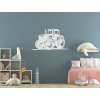 53676 5 holzsticker furs kinderzimmer traktor