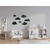 Holzsticker fürs Kinderzimmer KLEINE WOLKEN