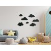 Holzsticker fürs Kinderzimmer KLEINE WOLKEN