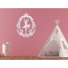 Sticker fürs Kinderzimmer ANMUTIGE PRIMABALLERINA