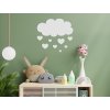 Holzsticker fürs Kinderzimmer KLEINE WOLKE