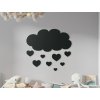 Holzsticker fürs Kinderzimmer KLEINE WOLKE