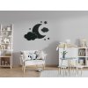 Holzsticker fürs Kinderzimmer KLEINER MOND